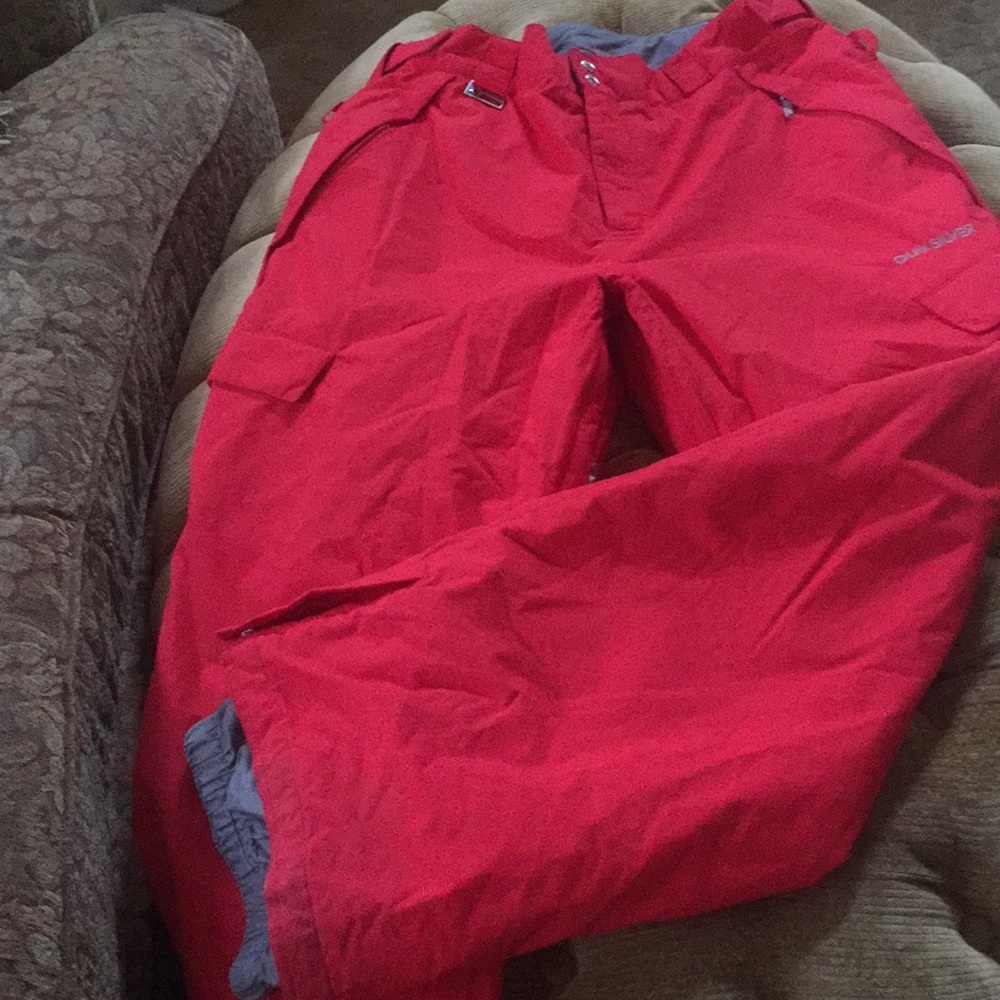 Mens quicksilver snow pants